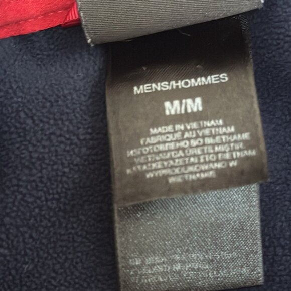 The North Face Men’s Red and Black quarter zip Jacket - Picture 7 of 8